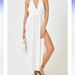 NWT Lspace white dress